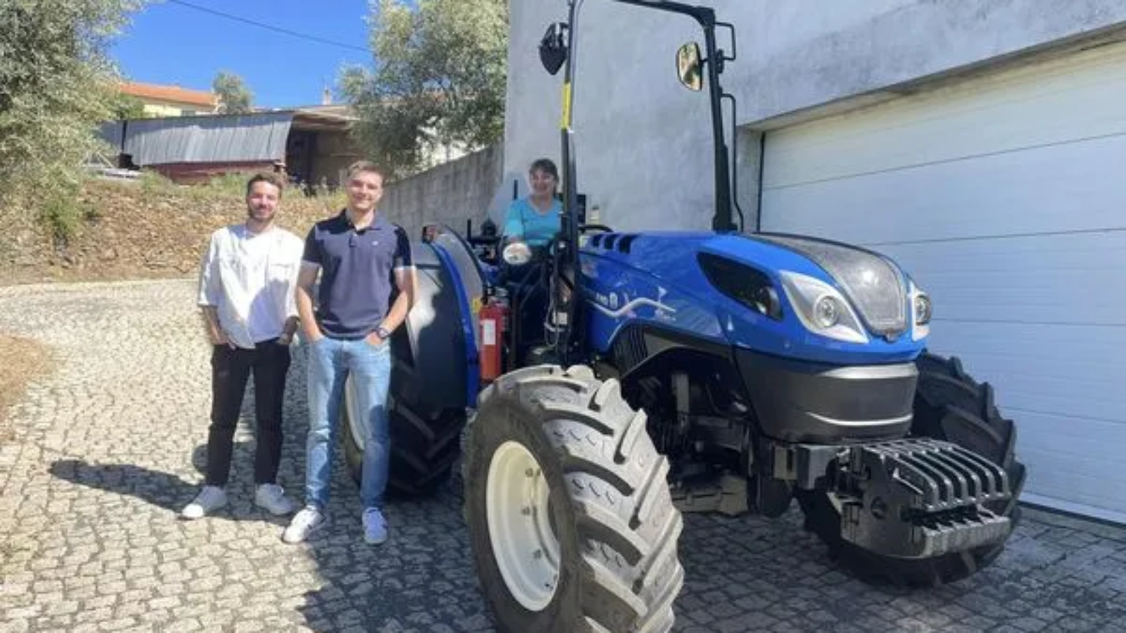Entregue New Holland T4.80LP Rops