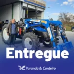 Entregue NEW HOLLAND T4.90LP Rops