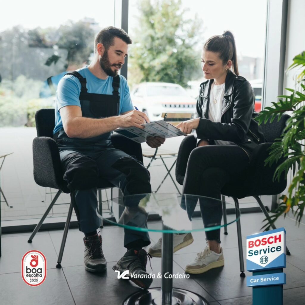 Confie na Varanda & Cordeiro, a sua oficina Bosch Car Service.