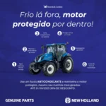 Frio lá fora, motor protegido por dentro!