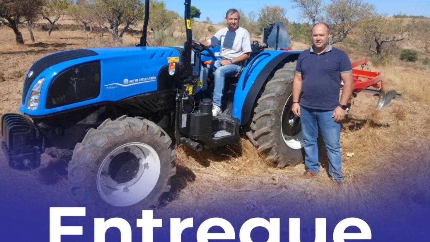 new holland t3.70lp com escarificadores de 9 ferros do pereira&gomes