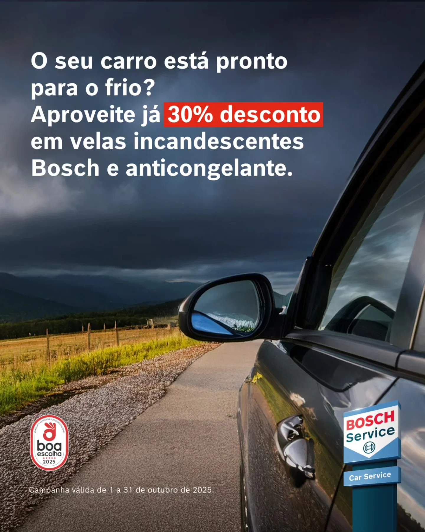o frio está a chegar