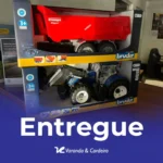 Entregue: Trator New Holland e Reboque Krampe Kipper