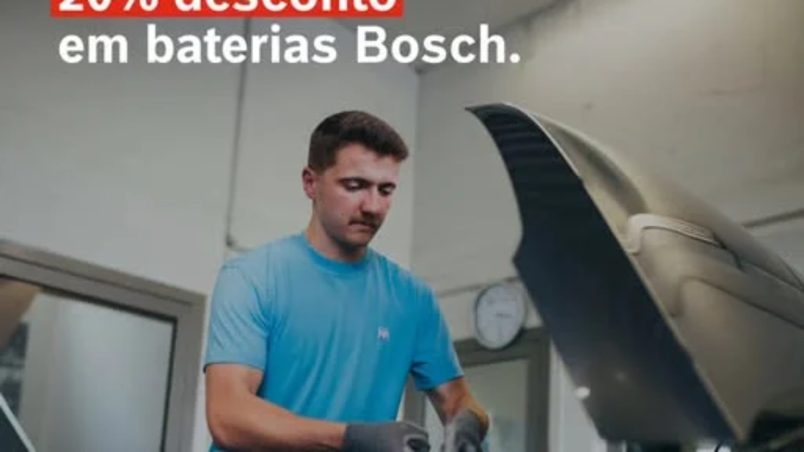 20% desconto em baterias bosch