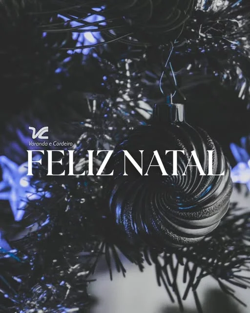 feliz natal com varanda & cordeiro