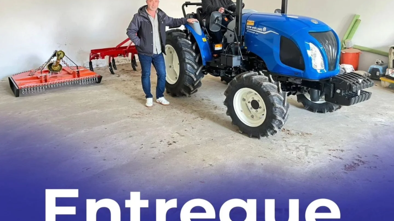 new holland entregue