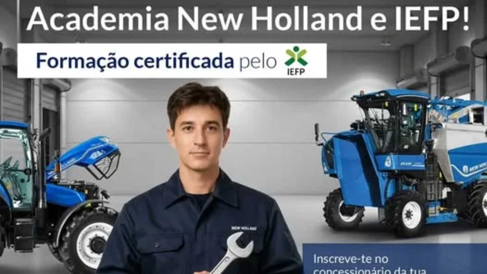 parceria new holland e iefp
