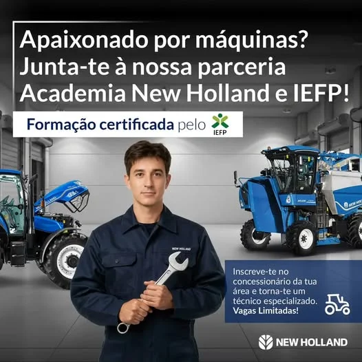 parceria new holland e iefp