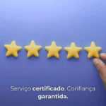 Serviço certificado.