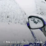 Temperaturas baixas para o veículo