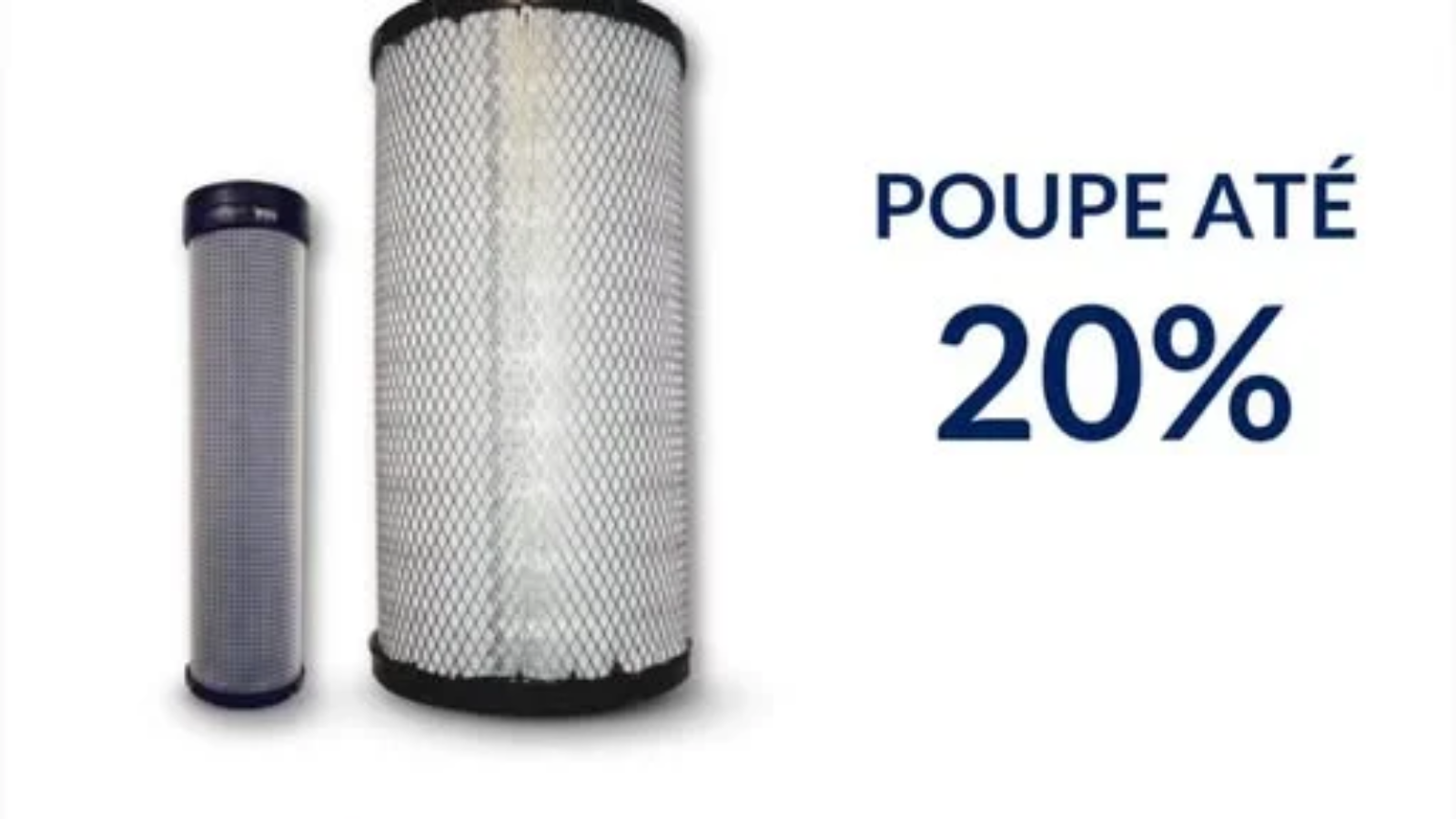 20% em filtros