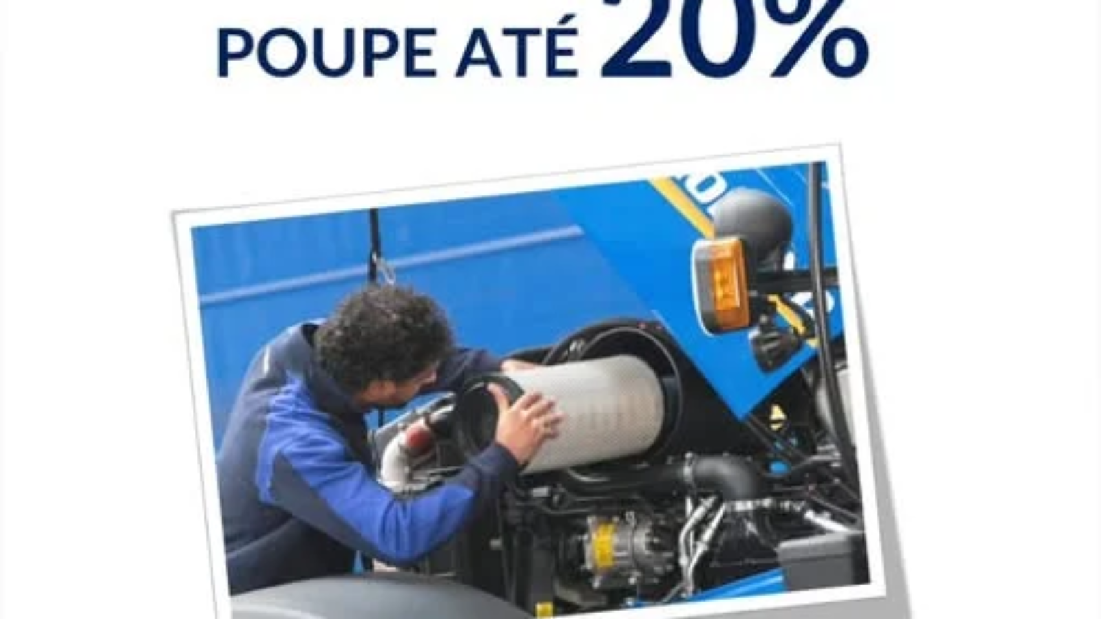 manutenção poupe 20%