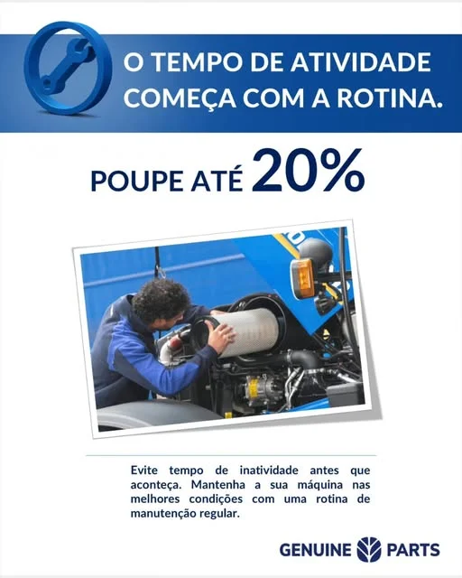 manutenção poupe 20%