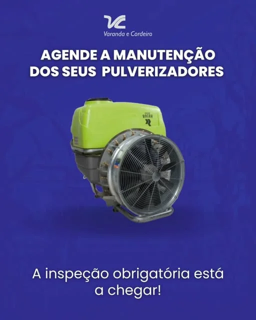 manutenção pulverizadores