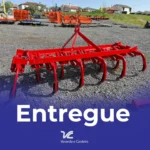 Entregue-Escarificador Pereira e Gomes 11AR reforçado com sistema levantar mecânico 