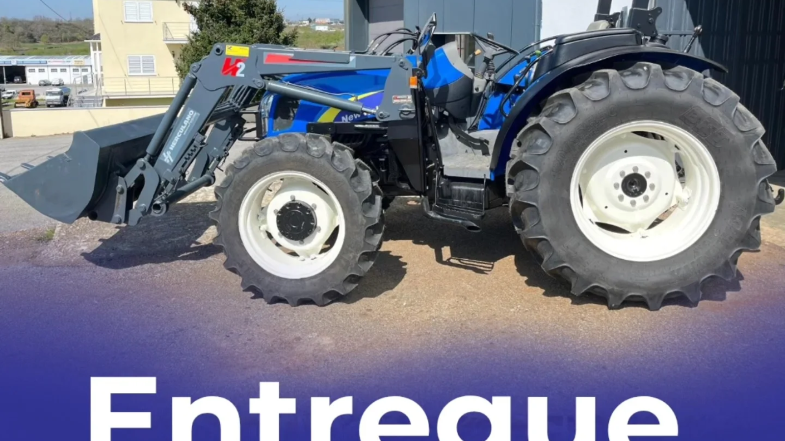 new holland tn75a com carregador herculano h2 usado