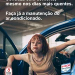 Conduza com conforto, mesmo nos dias mais quentes. 