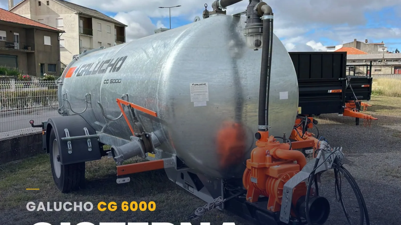 galucho cg 6000 disponível para venda.