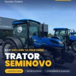 New Holland T4.110LP CAB4 disponível para venda.