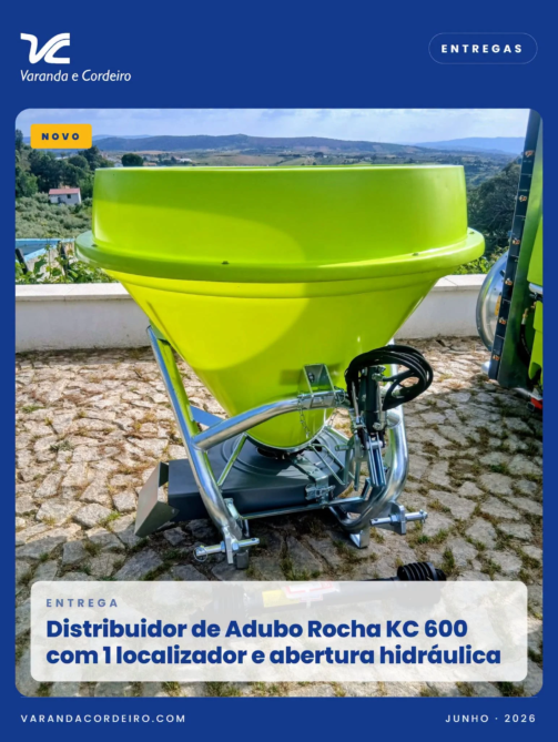 distribuidor de adubo rocha kc 600