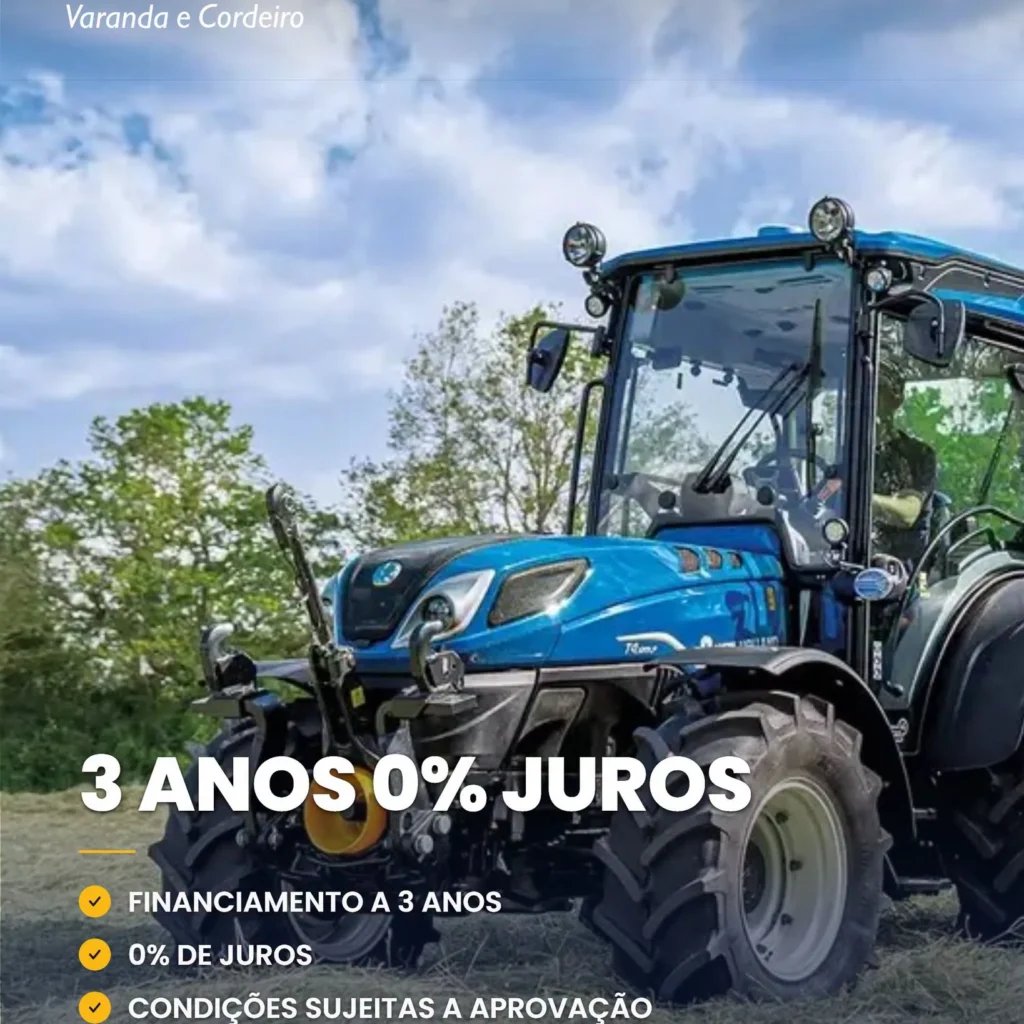 Financiamento a 3 anos com 0% de juros
