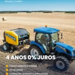 Financiamento a 4 anos com 0% de juros